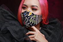 Load image into Gallery viewer, Black Leaf Mask
