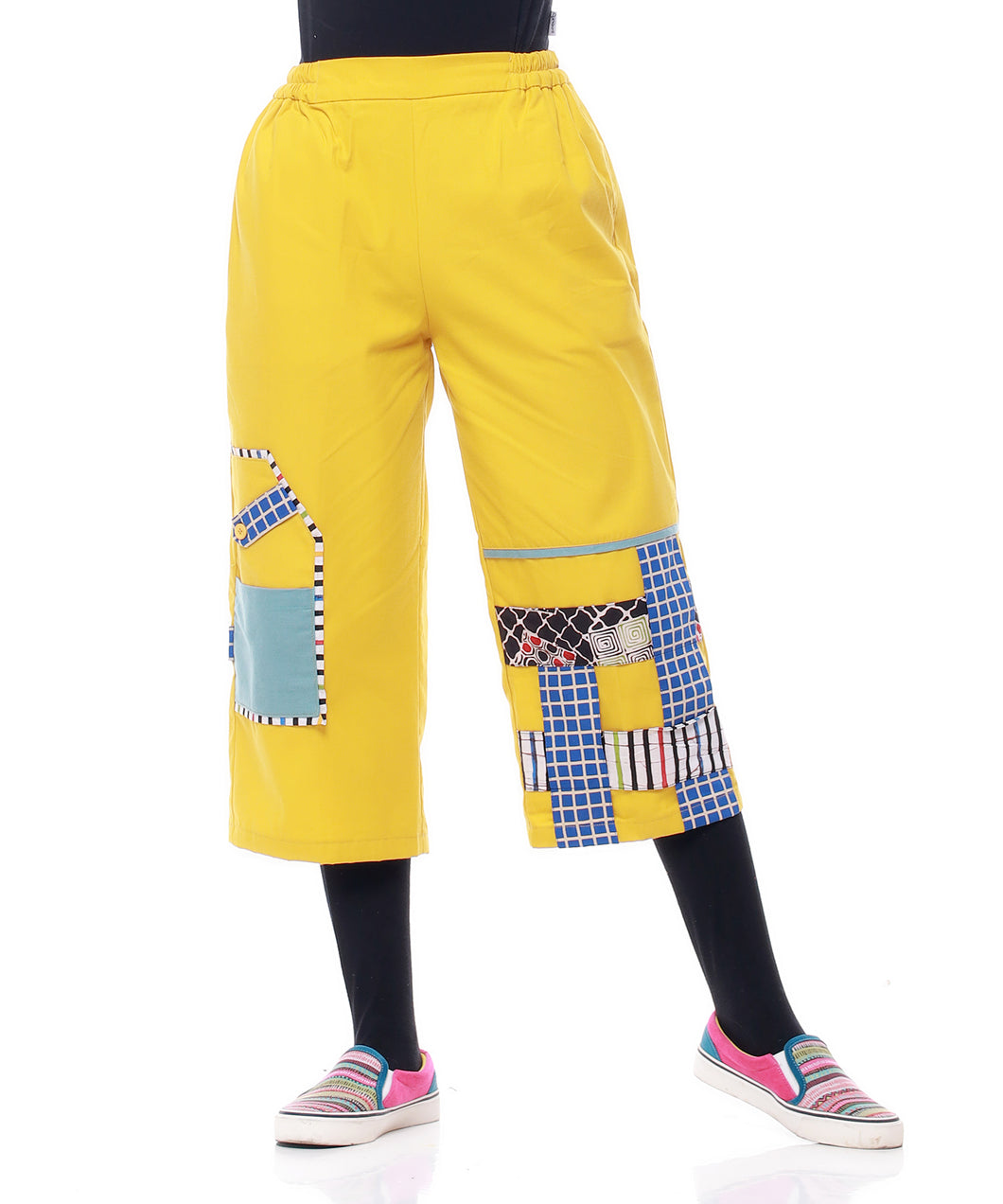 Block Yellow Pants