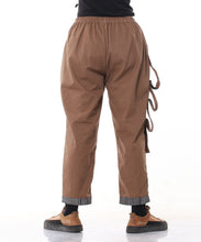 Load image into Gallery viewer, Brown Pleat Pants
