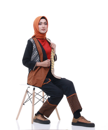 Block Outer Brown